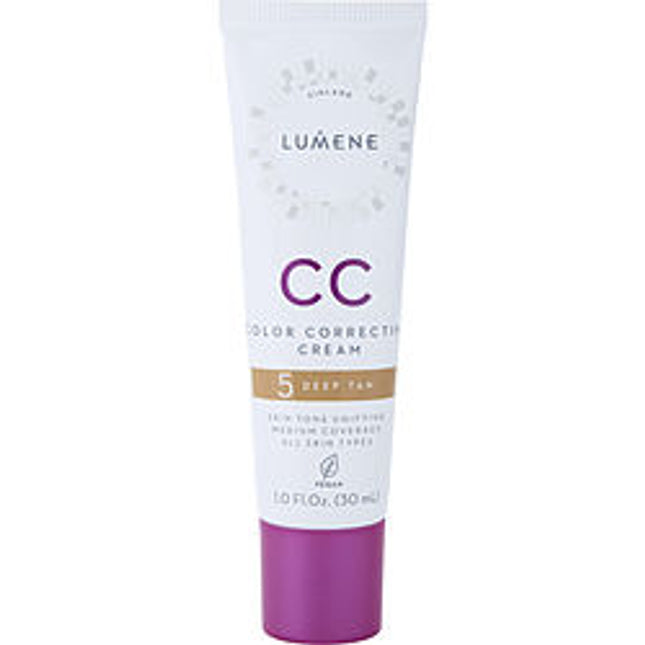 Lumene Cc Color Correcting Cream - #5 Deep Tan --30ml/1oz By Lumene