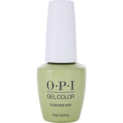 Opi Gel Color Soak-off Gel Lacquer - Clear Your Cash --0.5oz By Opi Opi