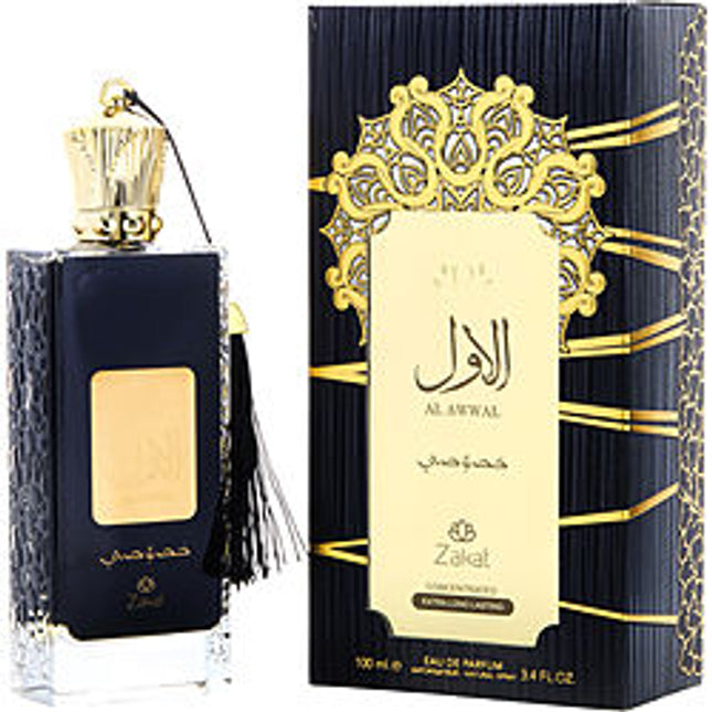 Zakat Al Awwal By Zakat Eau De Parfum Concentrate Spray 3.4 Oz (black/gold Edition)