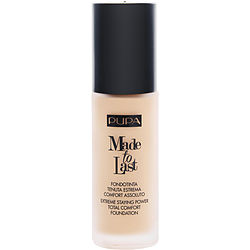 Pupa Milano Made To Last Extreme Staying Power Total Comfort Foundation Spf 10 - # 040 Medium Beige  --30ml/1oz By Pupa Milano Pupa Milano