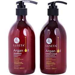 Argan Oil Shampoo And Conditioner Set 16.9 Oz Luseta