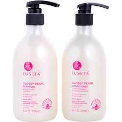 Glossy Pearl Shampoo And Conditioner Set 16.9 Oz Luseta