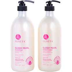 Glossy Pearl Shampoo And Conditioner Set 33.8 Oz Luseta