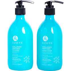 Collagen Peptides Shampoo And Conditioner Set 16.9 Oz Luseta