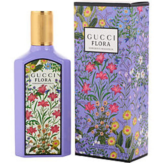 Gucci Flora Gorgeous Magnolia By Gucci Eau De Parfum Spray 5 Oz