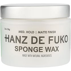 Sponge Wax- Medium Hold, Matte Finish 2 Oz Hanz De Fuko