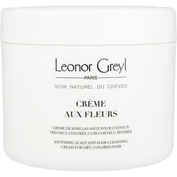 Creme Aux Fleurs (soothing Scalp And Hair Cleansing Cream For Dry, Colored Hair) 16.9 Oz Leonor Greyl