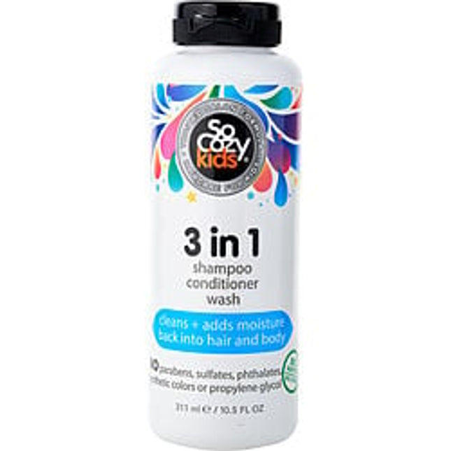3 In 1 Shampoo + Conditioner + Wash 10.5 Oz