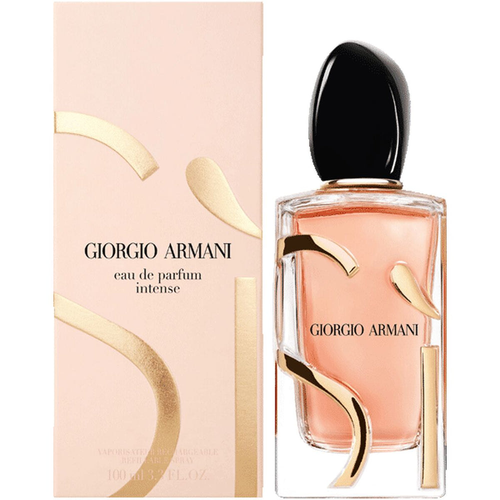 Giorgio Armani SÌ Eau De Parfum Intense 100ml Refillable Spray, 100 ml for Women