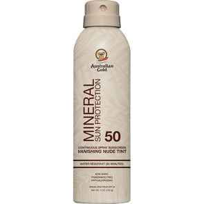 Australian Gold Mineral Sun Protection Continuous Spray Sunscreen Spf 50 142g/5oz