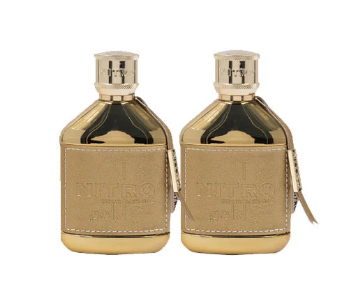 Dumont Nitro Gold Extrait De Parfum - Bundle for Men