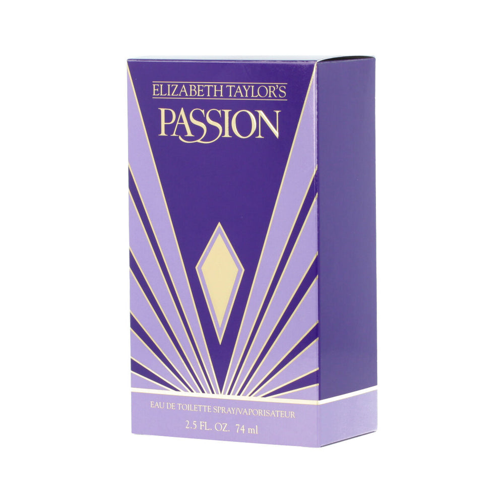 Elizabeth Taylor Passion Eau de Toilette 74ml Spray, 74 ml for Women