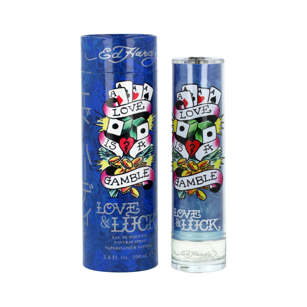 Ed Hardy Love & Luck Eau de Toilette 100ml Spray, 100 ml for Men