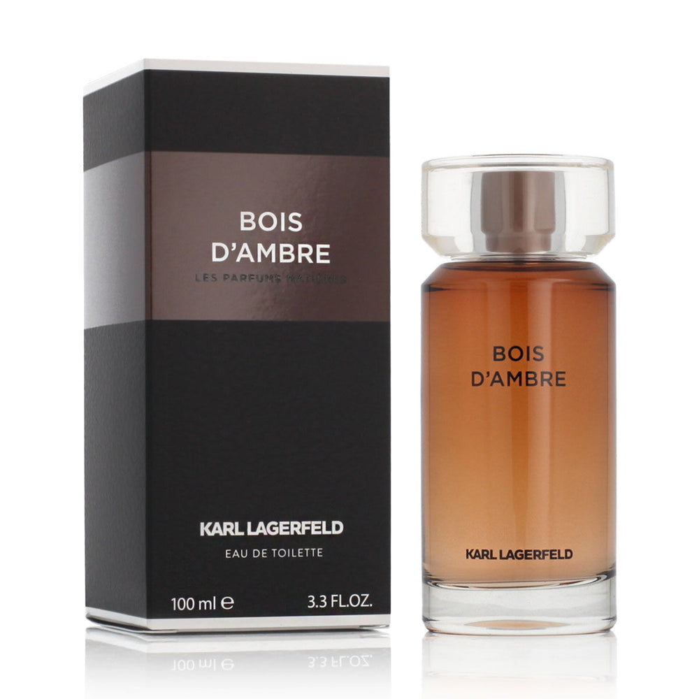 Karl Lagerfeld Bois d'Ambre Eau de Toilette 100ml Spray, 100 ml for Men