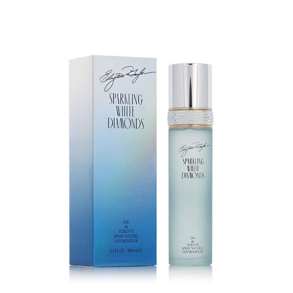 Elizabeth Taylor Sparkling White Diamonds Eau de Toilette 100ml Spray, 100 ml for Women