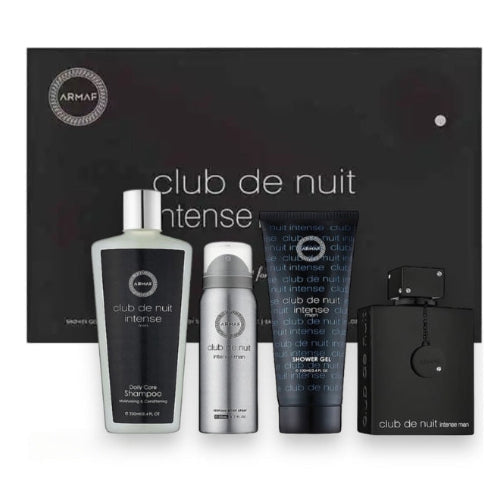 Armaf Club De Nuit Intense 4 Piece Gift Set for Men