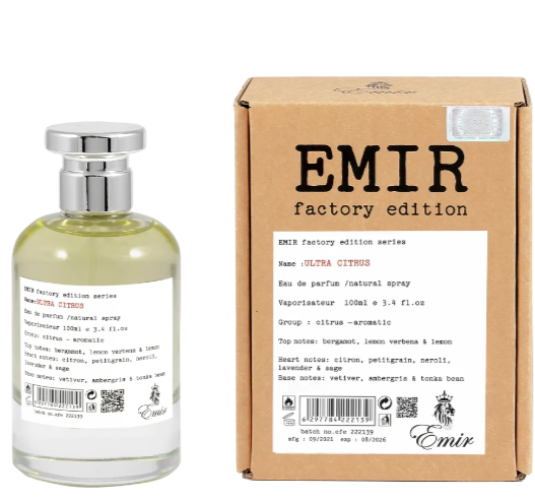 Paris Corner Emir Factory Edition Ultra Citrus Eau de Parfum for Men