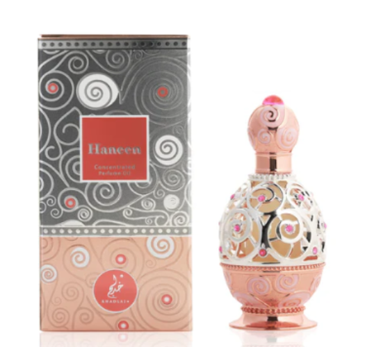 Khadlaj Haneen Rose Concentrated Perfume Oil Unisex Fragrance