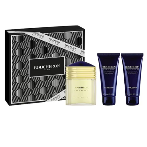 Boucheron Eau de Parfum 3 Piece Gift Set for Men
