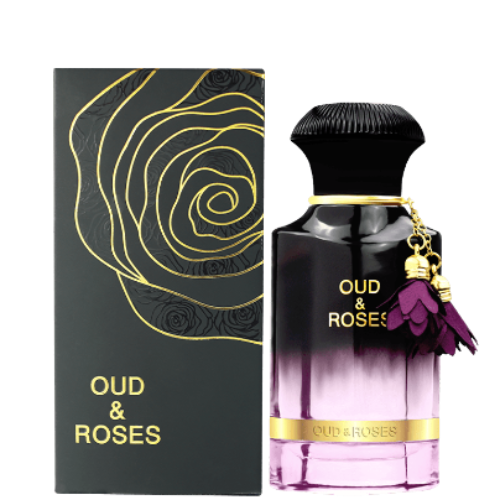 Ahmed Al Maghribi Oud & Roses Eau de Parfum for Men