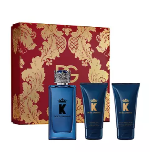 K By Dolce & Gabbana Eau de Parfum 3 Piece Gift Set for Men