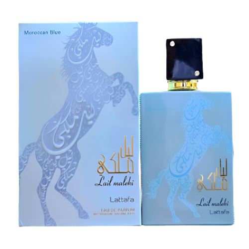 Lattafa Lail Maleki Morrocan Blue Eau de Parfum for Men