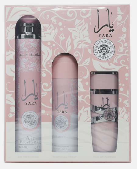Lattafa Yara 3 Piece Gift Set Lattafa