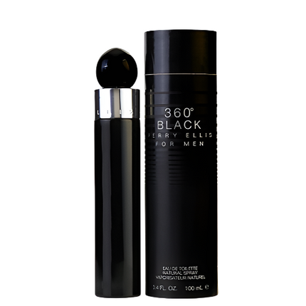360 Black Eau De Toilette Perry Ellis