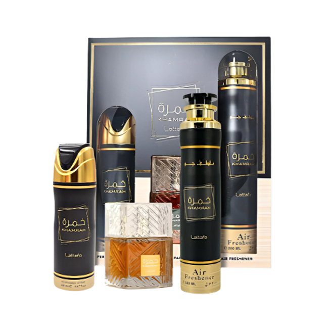 Lattafa Khamrah 3 Piece Gift Set Lattafa