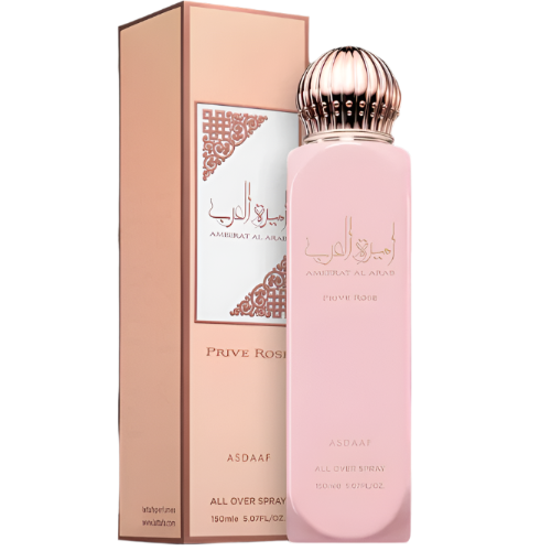 Lattafa Ameerat Al Arab Prive Rose All Over Spray Unisex Fragrance