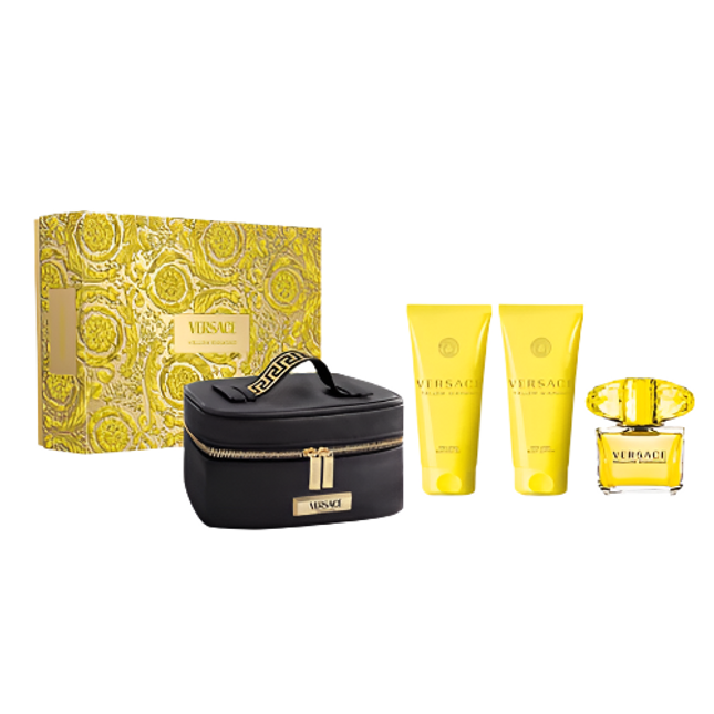 Versace Yellow Diamond 4 Piece Gift Set Versace