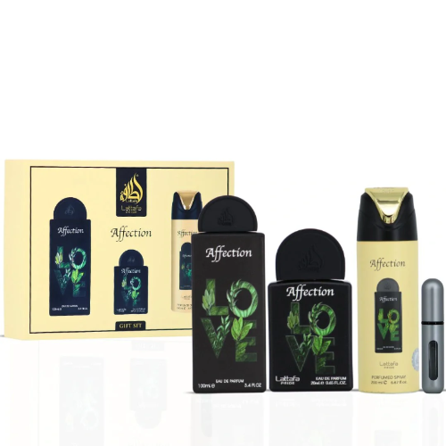 Lattafa Affection 3 Piece Gift Set for Men