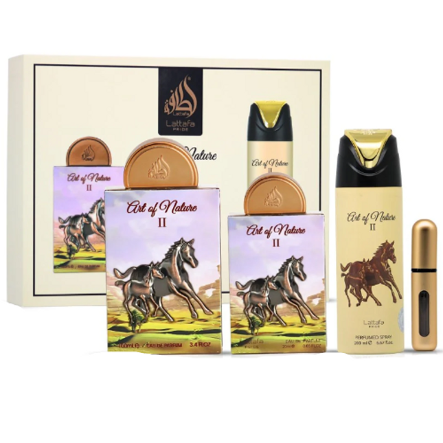 Lattafa Art Of Nature II 3 Piece Gift Set Lattafa
