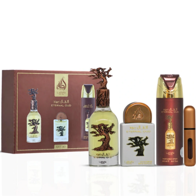 Lattafa Eternal Oud 3 Piece Gift Set Lattafa