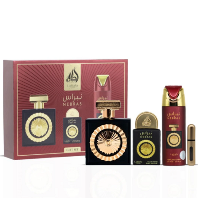 Lattafa Nebras 3 Piece Gift Set Lattafa