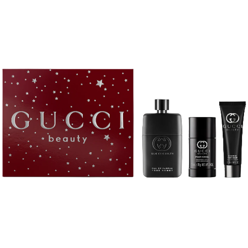 Gucci Guilty 3 Piece Gift Set for Men