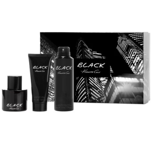 Kenneth Cole Black 3 Piece Gift Set for Men