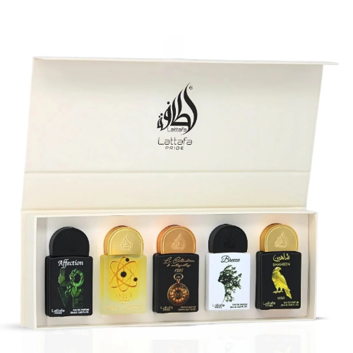 Lattafa #1 Collection 5 Piece Mini Gift Set for Men