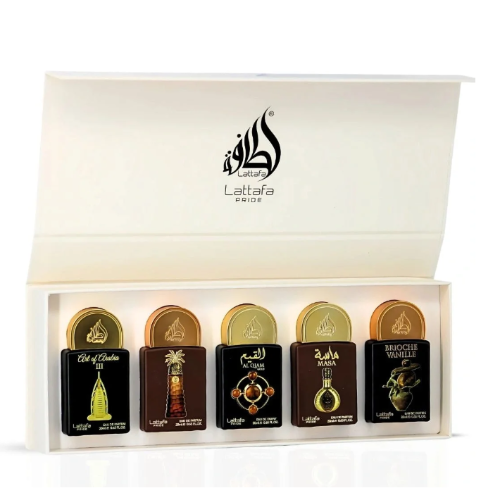 Lattafa #4 Collection 5 Piece Mini Gift Set for Men