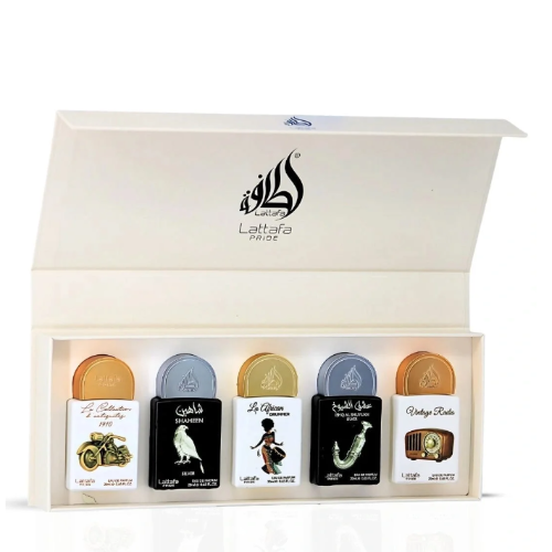 Lattafa #5 Collection 5 Piece Mini Gift Set for Men