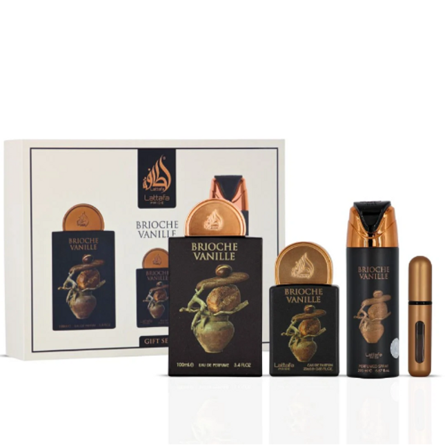 Lattafa Pride Brioche Vanille 3 Piece Gift Set Lattafa