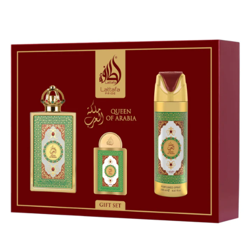 Lattafa Pride Queen Of Arabia 3 Piece Gift Set Lattafa