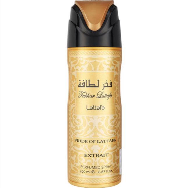 Lattafa Fakhar Gold Deodorant Spray lattafa