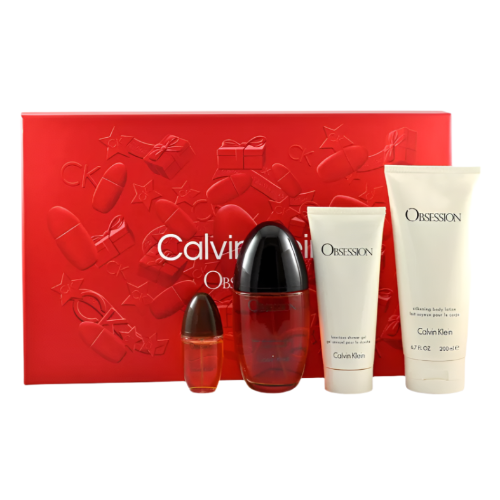 Calvin Klein Obsession 4 Piece Gift Set for Women