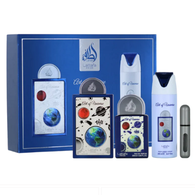 Lattafa Art Of Universe 3 Piece Gift Set