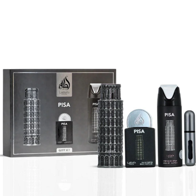 Lattafa Pisa 3 Piece Gift Set