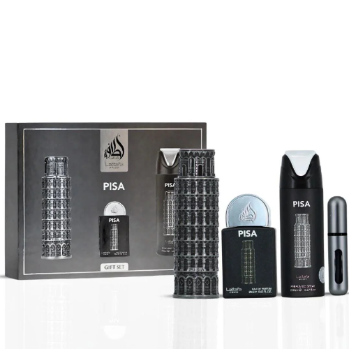 Lattafa Pisa 3 Piece Gift Set for Men