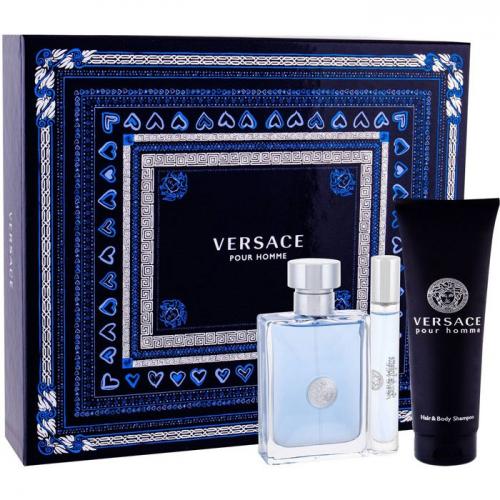 Versace Pour Homme 3 Piece Gift Set Versace
