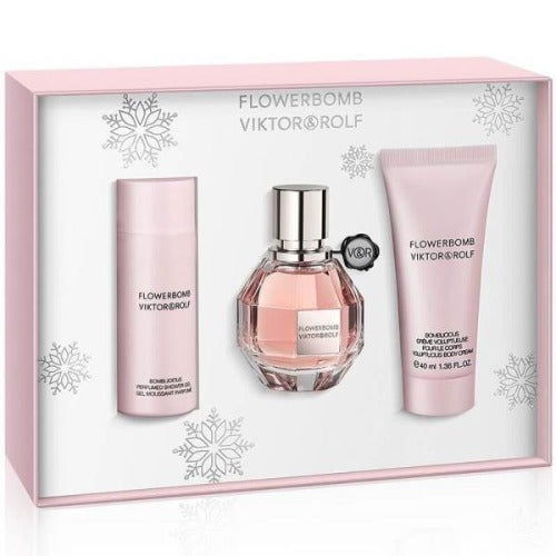 Viktor & Rolf Flowerbomb 3 Piece Gift Set for Women