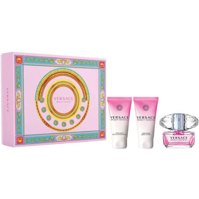 Versace Bright Crystal 3 Piece Gift Set Versace